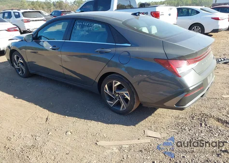 2025 Hyundai Elantra Limited из США, поврежденный, VIN KMHLP4DG2SU029000